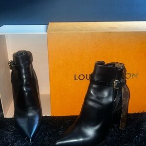 LV matchmake monogram ankle boots